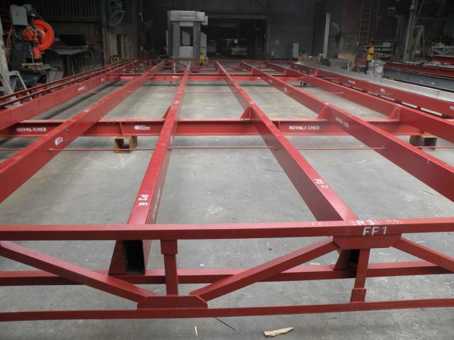 Metal fabricated structural support 