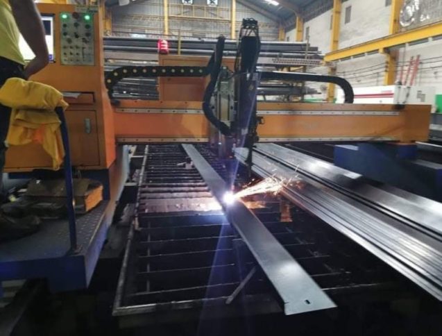 CNC laser cutter machine